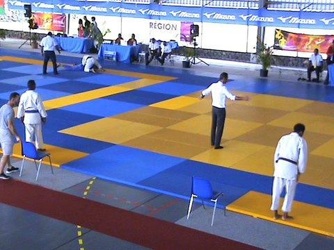 Tournoi des Macareignes 1er combat Vincent