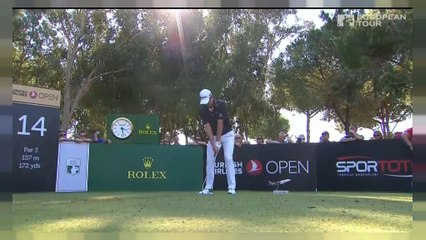 Turkish Airlines Open'ın ilk gününde golfçüler zorlandı