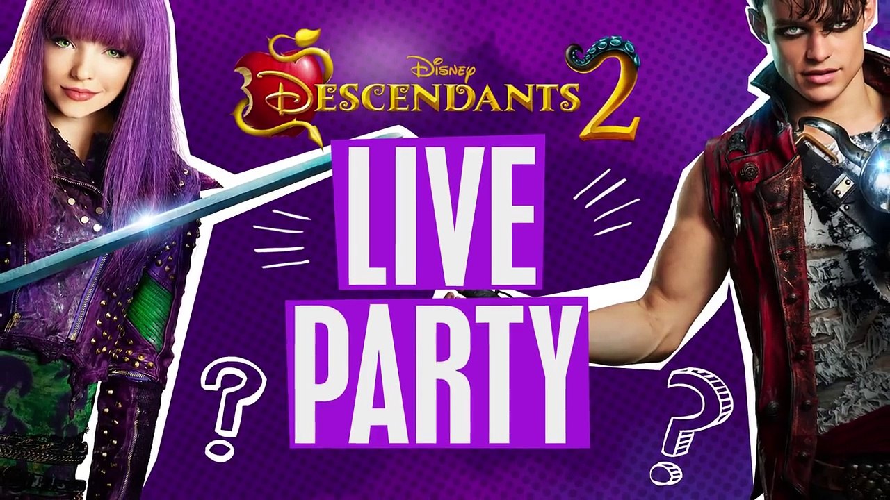 Descendants 2 _ Dove Cameron & Thomas Doherty Live Stream Highlights  _ Official Disney Channel UK-xpRa1FT3PbM