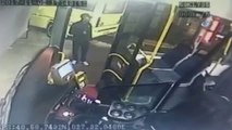 Otobüs Şoförünün Çantası Çalındı...hırsızlık Anı Kamerada