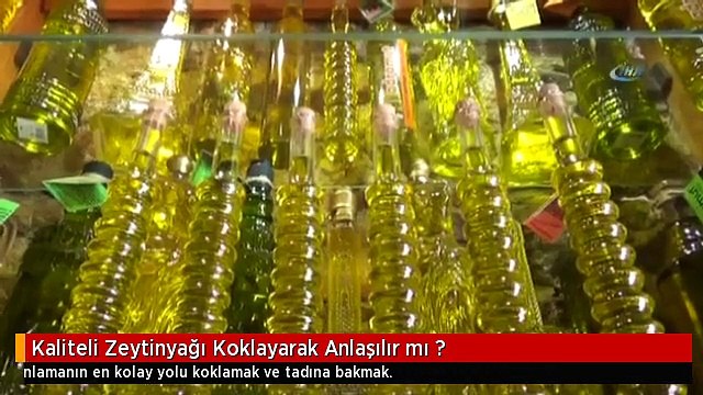 Kaliteli Zeytinyağı Koklayarak Anlaşılır mı ?