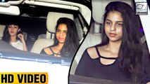Suhana Khan Looked HAPPY After Partying At Daddy SRK's Birthday