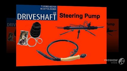 Steering Pump || Driveshaftuk.com || Get High quality Steering Pump