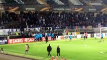 VIDEO: Patrice Evra sent off for kung-fu kicking a Marseille fan