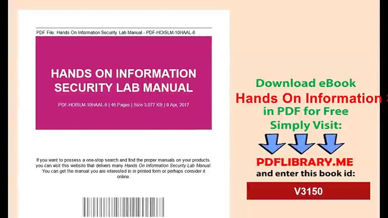 Hands On Information Security Lab Manual