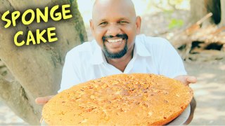 Sponge Cake | How To Make Cake | Sponge Cake Recipe by Village Kitchen (BeardMan)