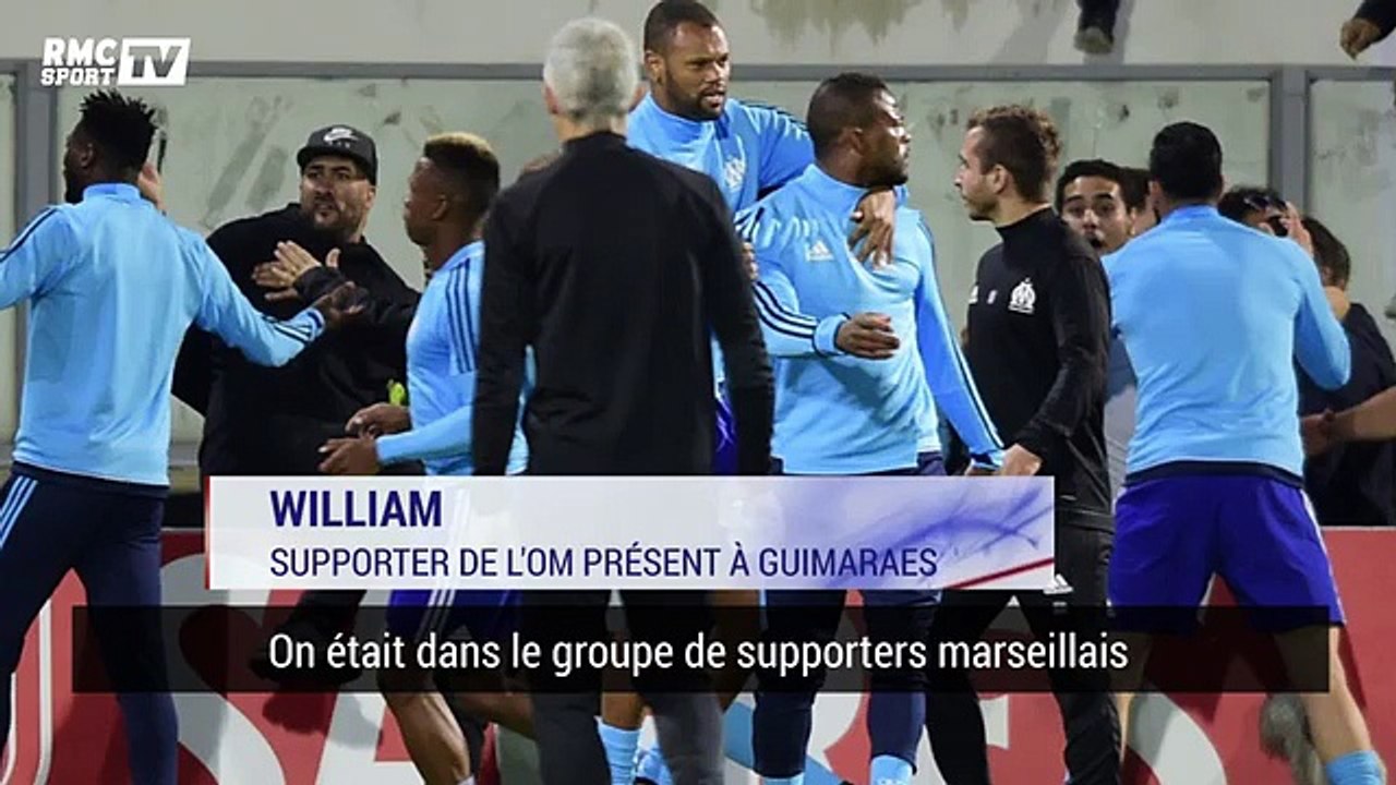 Un supporter accuse Patrice Evra d'avoir mis le feu qui a mené a l'altercation