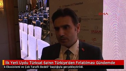 Download Video: İlk Yerli Uydu Türksat 6a'nın Türkiye'den Fırlatılması Gündemde