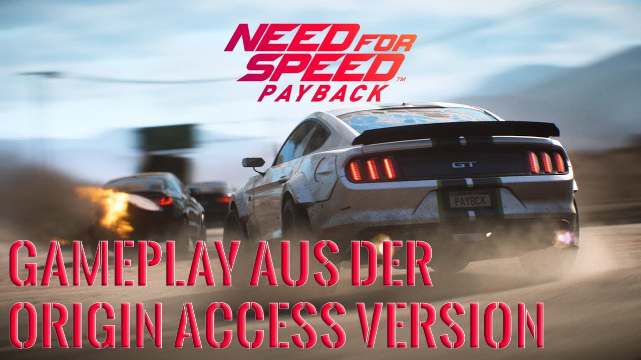 Need for Speed Payback (Gameplay)