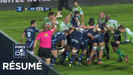 PRO D2 - Résumé Montauban-Bayonne: 25-20 - J11 - Saison 2017/2018