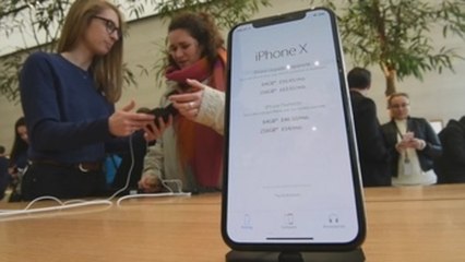 Lanzamiento del nuevo iPhone X en Londres