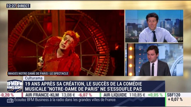 Culturama : Retour de la comédie musicale Notre-Dame de Paris sur les planches - 03/11