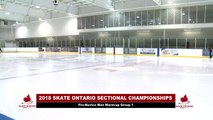 2018 Skate Ontario Sectional Qualifying - Pre Novice Men Free Program - Group 1