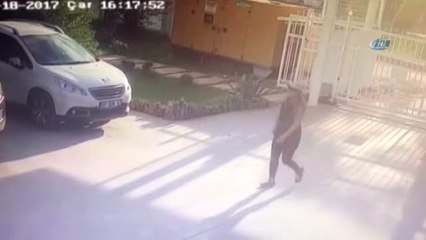 4 Aylık Hamile Kadının Evlerden Hırsızlık Yaptığı Anlar Kamerada