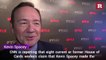 "House of Cards" cast members speak out: Spacey created a "toxic" work environment | Rare People