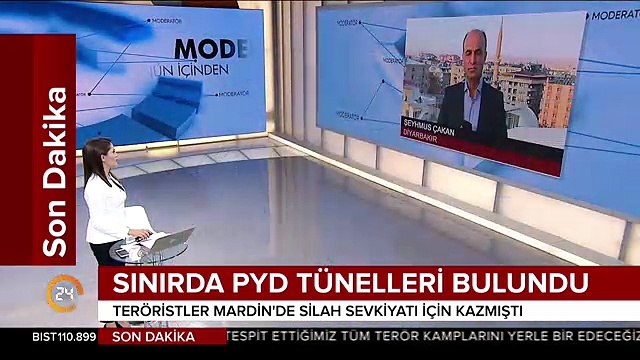 Terör örgütü PYD ye ait tüneller bulundu
