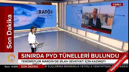 Sınırda PYD tüneli bulundu