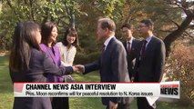 Pres. Moon's interview with Channel News Asia: reconfirms determination for peaceful resolution regarding N. Korean issu