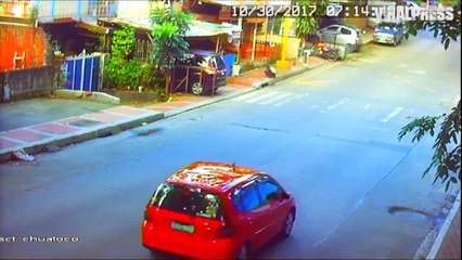 Shocking CCTV Of Man Knocked Down In Hit-And-Run