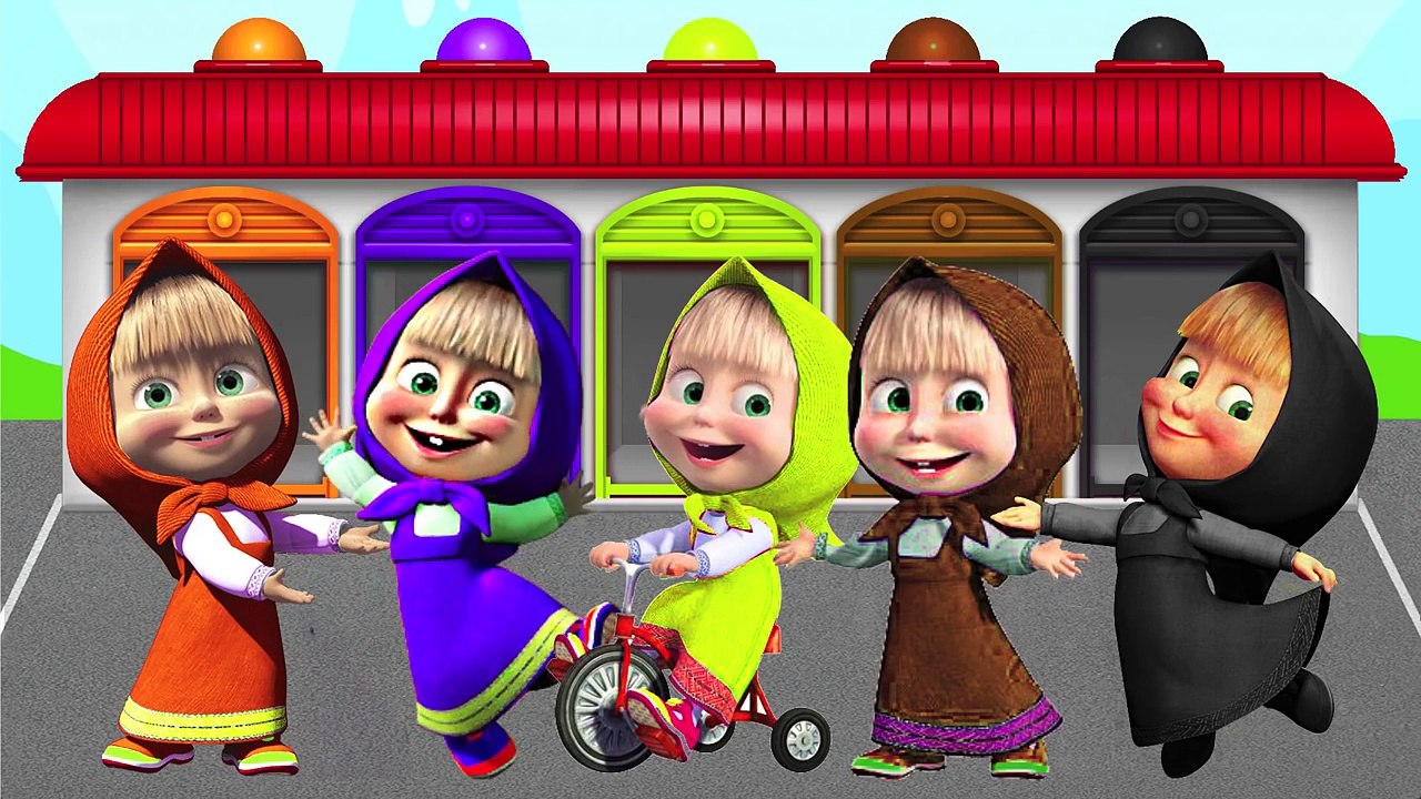 NEW! LEARN COLORS with MASHA and the BEAR!!! LEARN COLORS! Video for kids and toddlers!