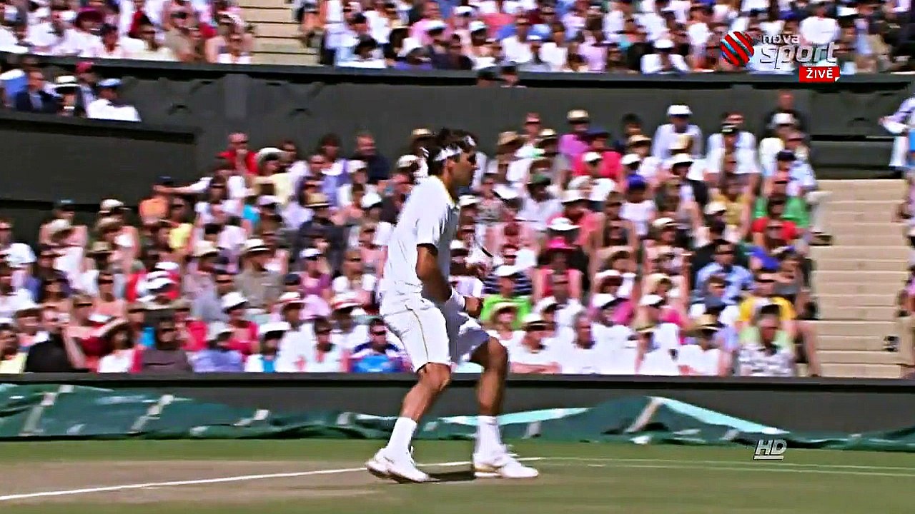 Roger Federer ♦ Top 10 Points Against Roddick in Grand Slam (HD)