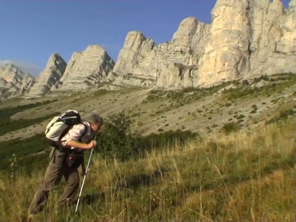 Rochers du Playnet 1991 m de Saint-Andéol - Vercors