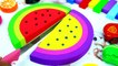 Learn Colors Fruit Watermelon Red Cars Mcqueen Bad Baby Mad Mattr Surprise Toys Opening For Kids