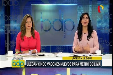 Metro de Lima: presentan nuevo tren que podrá transportar hasta mil pasajeros por viaje