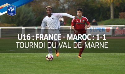 U16, Tournoi du Val-de-Marne : France-Maroc (1-1), le résumé