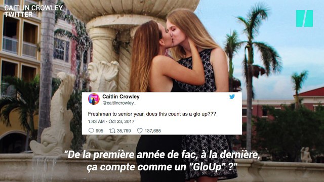Ils postent des photos d'eux avant/après leur coming out , encouragés par la blague d'une jeune femme
