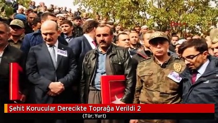 Şehit Korucular Derecikte Toprağa Verildi 2
