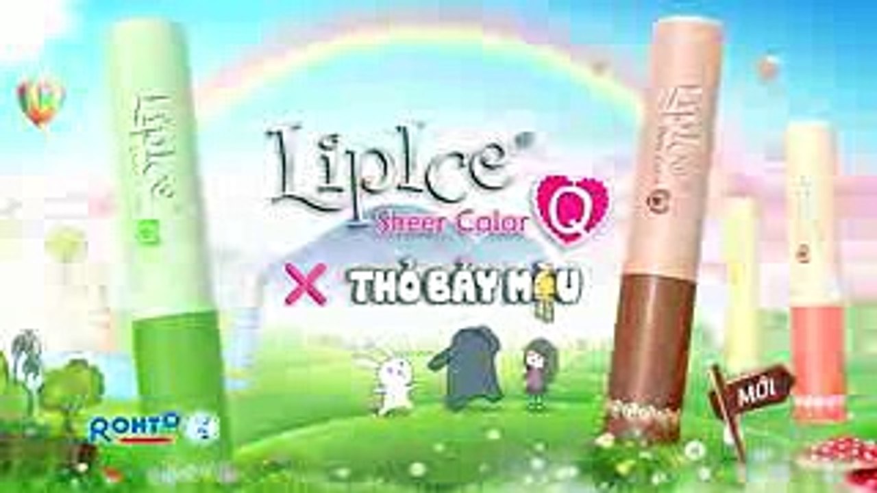 LipIce Sheer Color Q Phiên Bản Thỏ Bảy Màu - Con gái có quyền điệu (version 2017)