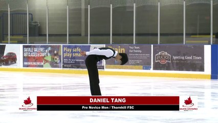 2018 Skate Ontario Sectional Qualifying - Pre Novice Men Free Program - Group 4