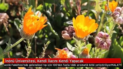 İnönü Üniversitesi, Kendi İlacını Kendi Yapacak