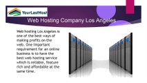 Reliable Web Hosting Company