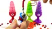Candy Ice Cream Popsicle Surprise Toys Learn Colors Finger Family Nursery Rhymes Batman Spider-man