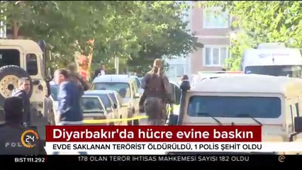 Diyarbakır'da hücre evine baskın