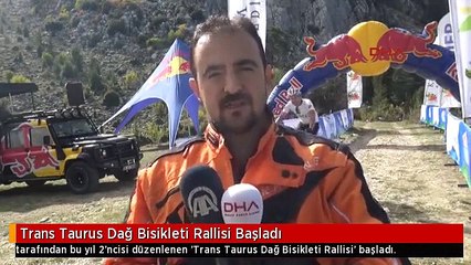 Trans Taurus Dağ Bisikleti Rallisi Başladı