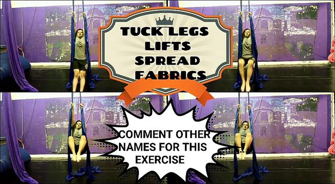 How do you call this exercise?, please comment, aerial silks, abdominal legs lifts 2