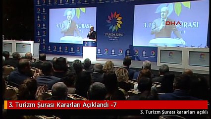3. Turizm Şurası Kararları Açıklandı -7