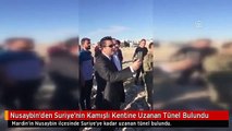 Nusaybin'den Suriye'nin Kamışlı Kentine Uzanan Tünel Bulundu