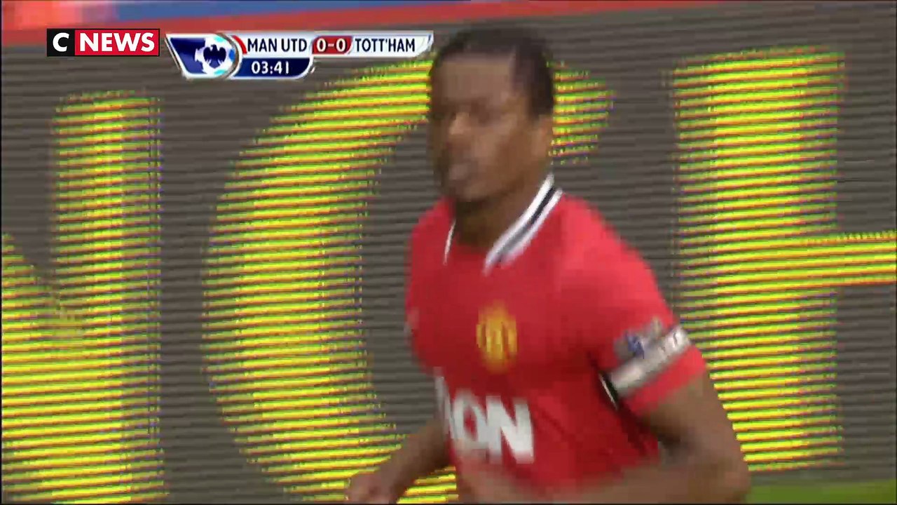 Patrice Evra frappe un supporter de l'OM