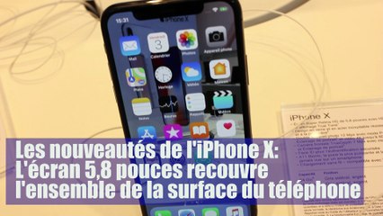 L'iPhone X de Apple disponible en Belgique: toutes les nouveautés du smartphone