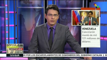 Venezuela paga bono PDVSA 2017 y reestructurará deuda externa