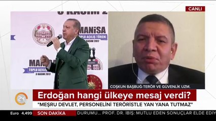 Erdoğan hangi ülkeye mesaj verdi?