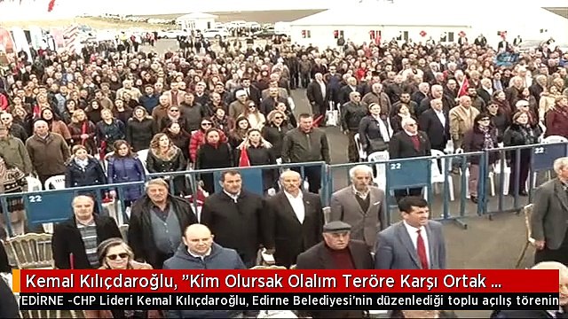 Kemal Kılıçdaroğlu, Kim Olursak Olalım Teröre Karşı Ortak Tavır Sergilemeliyiz