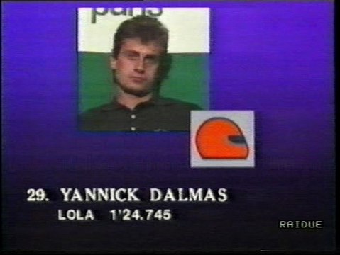 Gran Premio del Messico 1987: Pregara