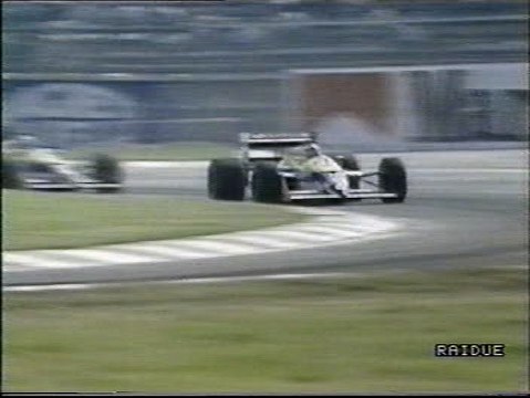 Gran Premio del Messico 1987: Seconda partenza e intervista a Nannini