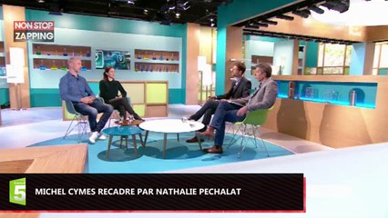 Michel Cymes moqué par Nathalie Péchalat, son amusante boulette (Vidéo)