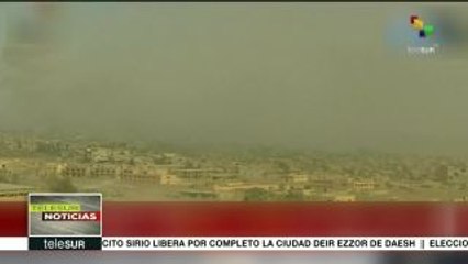 Ejército sirio libera ciudad Deir Ezzor del Estado Islámico